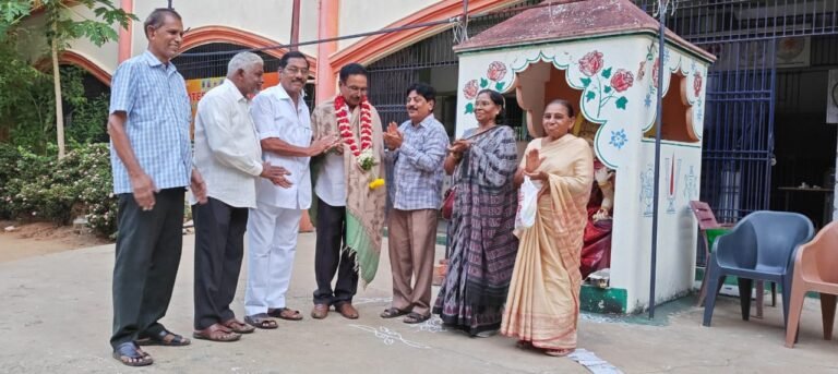 కేంద్ర బాల సాహిత్య అవార్డు గ్రహీత గంగిశెట్టి శివకుమార్ గారికి వెల్ వాకర్స్ వింగ్ ఘన సన్మానం
