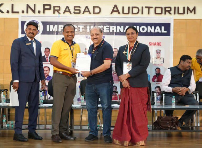 ICI (Impact Club International) ప్రాంతీయ అధ్యక్షుడిగా మహేంద్ర కోటకొండ గారి నియామకం   :గంపా నాగేశ్వరరావు