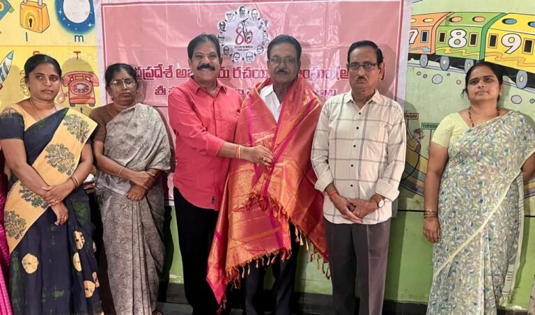 డా. గంగిశెట్టి శివకుమార్‌ గారికి కేంద్ర సాహిత్య అకాడమీ బాలసాహిత్య పురస్కారం – అరసం గర్వకారణం