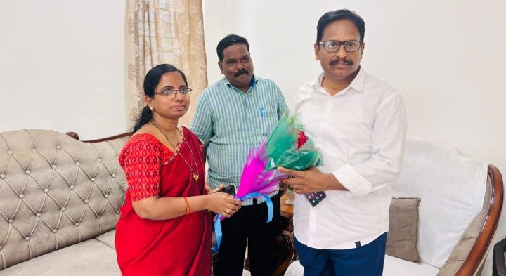 పదవీ బాధ్యతలు స్వీకరించిన ఎస్సీ వెల్ఫేర్ డిప్యూటీ డైరెక్టర్ డి. సునీత