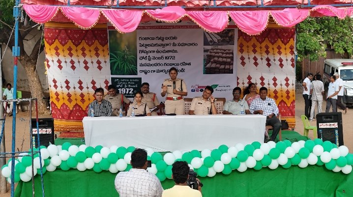 డ్రగ్స్ వ్యసన నివారణ దినోత్సవం సందర్భంగా ప్రొద్దుటూరులో అవగాహన ర్యాలీ