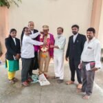 పెద్దూరులో నందీశ్వరుడికి వెండి నాగపడిగలు సమర్పణ