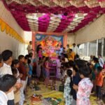 గణేష్ సెంటర్ గణపతికి ఘనంగా పూజలు..