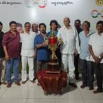 కొత్తపల్లి శ్రీ మాతమ్మ గుడి విగ్రహం–పిల్లర్స్ నిర్మాణానికి ₹50,000 విరాళం అందించిన ముక్కా వరలక్ష్మి