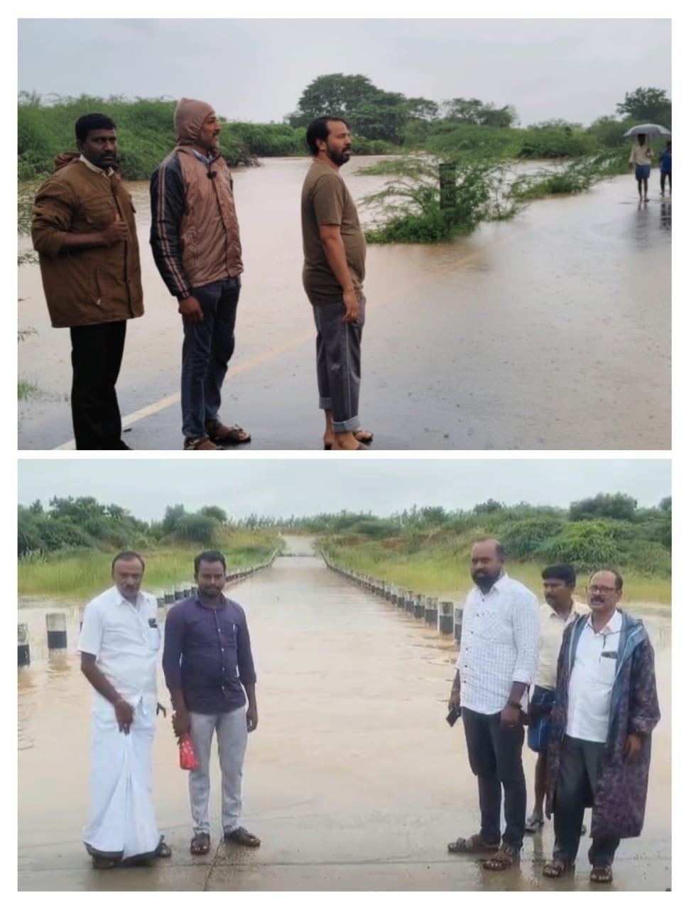 నెల్లూరు జిల్లా…- అల్పపీడన ప్రభావంతో కురుస్తున్న వర్షాలకు ఉదయగిరి నియోజకవర్గం లో పొంగి పొర్లుతున్న పలు వాగులు.-