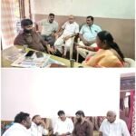 పంచాయతీ అభివృద్ధిపై రైల్వే కోడూరు నాయకులతో సమీక్ష మొక్క సాయి వికాస్ రెడ్డి