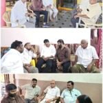 పంచాయతీ అభివృద్ధిపై రైల్వే కోడూరు నాయకులతో సమీక్ష మొక్క సాయి వికాస్ రెడ్డి