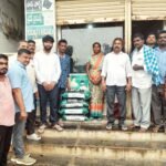 * నిరుపేద వివాహానికి 100 కిలోల బియ్యం అందజేత