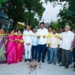 విజయవాడ పోరంకి లోని శ్రీనివాస్ నగర్ కాలనీలో CC Road ప్రారంభం