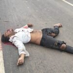 మనుబోలు వీరంపల్లి క్రాస్ రోడ్డు వద్ద 2 వీలర్ బైక్ యాక్సిడెంట్ ఒకరు దుర్మరణం