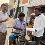 కానిస్టేబుల్ ను గుడ్డి వెళ్లిపోయిన కారు.