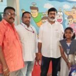 వైభవంగా మొదలైన శ్రీ అడవి పేరంటాలమ్మ సింహవానము శిఖర కలశముల యొక్క ప్రతిష్ఠా మహోత్సవo*