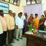 భారీపరిశ్రమల శాఖసహాయ మంత్రివర్యులు భూపతిరాజు శ్రీనివాస్ వర్మ ని కలిసిన బిజెపి మండల అధ్యక్షుడు ముక్క రూపేష్ రెడ్డి