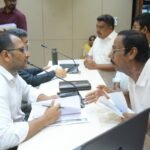 బీజేపీ అభ్యర్థి గెలుపు కోసం కృషి చేస్తున్న బీజేపీ రాష్ట్ర నాయకులు తాండ్రవినోద్ రావు