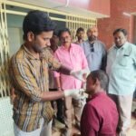 తమ పంట పొలాల మధ్యలో చెరువుల తవ్వకాలు నిలిపివేయాలి :కలెక్టర్ కి ఫిర్యాదు చేసిన చెన్నూరు మాజీ సర్పంచ్