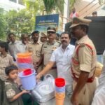 ఎం.వి.పి క్రైమ్ మరియు లా & ఆర్డర్ పోలీసు స్టేషన్ లను సందర్శించి ,ఇన్ స్పెక్షన్ చేసిన కమీషనర్