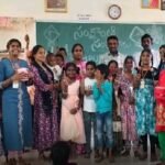 ఎంపీడీఓ చెంచమ్మ అధ్యర్యలో వీధి దీపాలు ఏర్పాటు