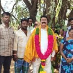 పరీక్షా కేంద్రాల వద్ద తనిఖీలుచేపట్టిన టూ టౌన్ సి. ఐ. నాగార్జున రెడ్డి