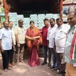 శ్రీకాళహస్తీశ్వర స్వామి ఆయాలనికి 40 టన్నుల కూరగాయల విరాళం