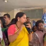 వెలుగుమట్ల బాధితులను పరామర్శించిన కల్వకుంట్ల కవిత