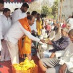 భగత్ సింగ్ ఆశయాలను సాధిద్దాం షహీద్ భగత్ సింగ్ వర్ధంతి NSUI నాయకులు కోట దుర్గరాజు ఆధ్వర్యంలో ఆర్ట్స్ కాలేజ్ ఆవరణంలో ఘననివాళి