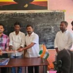 ఊటుకూరు హై స్కూల్‌లో 10వ తరగతి విద్యార్థులకు పరీక్ష సామాగ్రి పంపిణీ