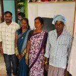 మోహినికుంటలో నూతన దంపతులను ఆశీర్వదించిన కల్వకుంట్ల గోపాల్ రావు