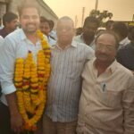 కొవ్వూరులో కొత్తపల్లి ఆశిష్ లాల్‌కు ఘన స్వాగతం