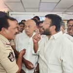 సాగు రైతులకు పరిహారం లేకుండానే శంఖుస్థాపనపై ఆగ్రహం – సిపిఎం నాయకుల మద్దతుతో రైతుల నిరసన..