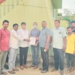 అకస్మాత్తు ప్రమాదంలో మృతిచెందిన మహిళ కుటుంబానికి ముదిరాజ్ సంఘం చేయూత