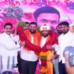 కుటుంబ సమేతంగా ముక్కంటిని దర్శించిన కేంద్ర మంత్రి రామ్మోహన్ నాయుడు