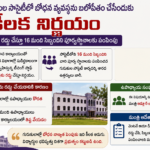 టెన్త్ పాసైన వారికి అదే స్కూల్లో 11వ తరగతి*