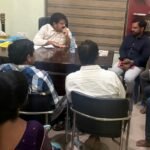 అనపర్తి శాసనసభ్యుల కార్యాలయంలో నాలుగు మండలాల ఎంపీడీఓ లు, డిప్యూటీ ఎంపీడీఓ లు, ఎలక్ట్రికల్ A.D.E., నాలుగు మండలాల ఎలక్ట్రికల్ A.E లతో సమావేశమైన అనపర్తి ఎమ్మెల్యే నల్లమిల్లి