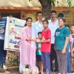 ఆరుట్ల గ్రామంలో BRR ఫౌండేషన్ ఆధ్వర్యంలో బ్యాగుల పంపిణీ కార్యక్రమం