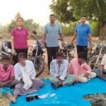 పేకాట రాయుళ్లను అదుపులోకి తీసుకున్న వేంసూర్ పోలీసులు