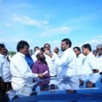 ರೇಣಿಗುಂಟದಲ್ಲಿ ಲೋಕೇಶ್ ಸಭಾ ವ್ಯವಸ್ಥೆಗಳ ಪರಿಶೀಲನೆ
