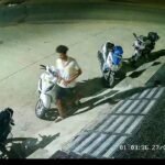 Petrol thief caught on CCTV… stir in Ibrahimpatnam