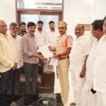 ఆర్ డి ఓ తో మాజీ ఎమ్మెల్యే వంటేరు