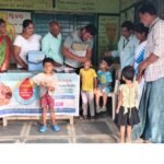 Pulse polio program launched in Repallewada by Sarpanch Ajmer Suresh Nayak
