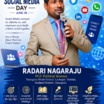 Radari Nagaraju pioneers innovation in education with AI on World Social Media Day