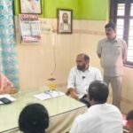 विंजमुर तहसीलदार कार्यालय में विधायक ककरला सुरेश की समीक्षा
