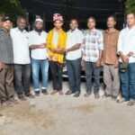 ఇంటర్ స్టేట్ సెకండ్ ర్యాంకర్ హర్షవర్ధన్‌కు కాంగ్రెస్ నేత ఘన సన్మానం