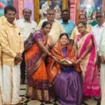 వాసవి అమ్మవారికి సారె సమర్పించిన బొజ్జల బృందమ్మ