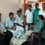Somi Reddy visits ailing Chandrasekhar Reddy