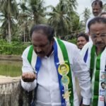 మన్నారు పోలూరు శాంతినగర్ లో సూళ్లూరుపేట సామంచి శ్రీనివాస్ ఆదేశాల మేరకు చేనేత సమ్మేళన కార్యక్రమం