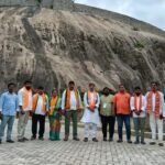 ఖమ్మం ఖిల్లా సందర్శించిన బీజేపీ నేతలు.