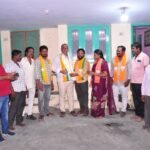 గల్లా కి ఘన స్వాగతం పలికిన ఖమ్మం టూ కమిటి అధ్యక్షులు ధని యకుల వెంకటనారాయణ