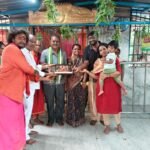 జైఇండియా బుక్ ఆఫ్ రికార్డ్స్‌లో స్థానం సంపాదించిన గాయత్రి నృత్య అకాడమీ బృందాన్ని అభినందించిన మంత్రి సుభాష్