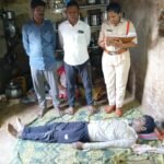 మాజీ సర్పంచ్ కుటుంబాన్ని పరామర్శించిన మాజీ కేంద్రమంత్రి.