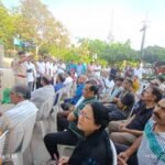 పెద్ది సుదర్శన్ రెడ్డి గారు విగ్రహానికి రక్షణ కల్పించాలని కలెక్టర్ గారికి వినతిపత్రం